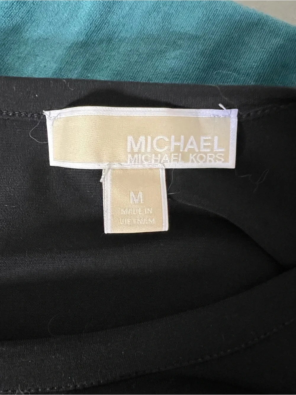 Michael Kors Black Long-Sleeve Mini Bodycon Dress
